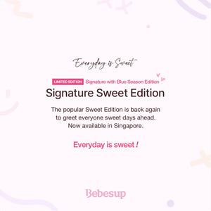 [Limited] Sweet Edition, Signature with Blue Baby Wipes, 70s x 10 Packs