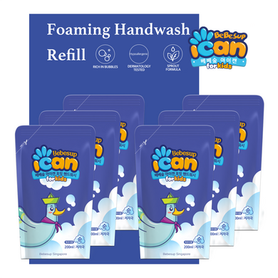 ICAN Foaming Hand Wash Refill, 200ml x 6 (Powder)