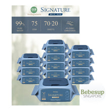 [Biodegradable] Signature Blue Eco Baby Wipes, 20s x 12 Packs