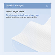 Soft Baby Wipes, 80s x 10 Packs