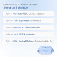 Sensitive Baby Wipes, 36s x 12 packs