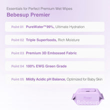 Premier Baby Wipes, 70s x 10 packs