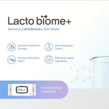 Bebesup Lacto Biome+ Baby Wipes, 70s x 10 Packs