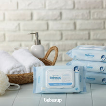 Bebesup Bidet Tissue Wet Wipes, 48s x 10 Packs