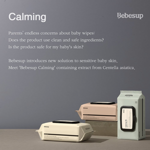 Bebesup Calming 75 Baby Wipes, 70s x 10 Packs