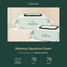 Bebesup Signature Green Baby Wipes, 70s x 10 Packs